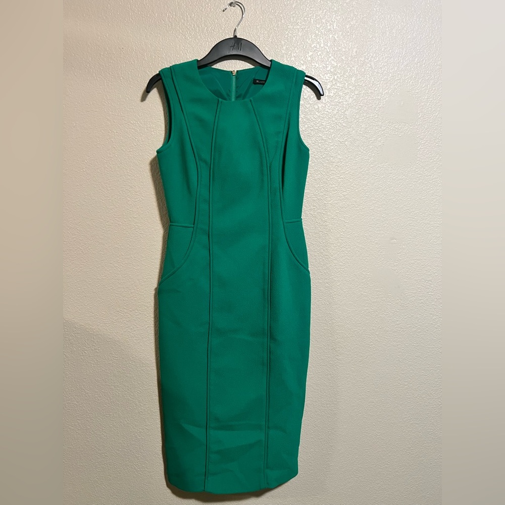 Emerald Green Black Halo Dress